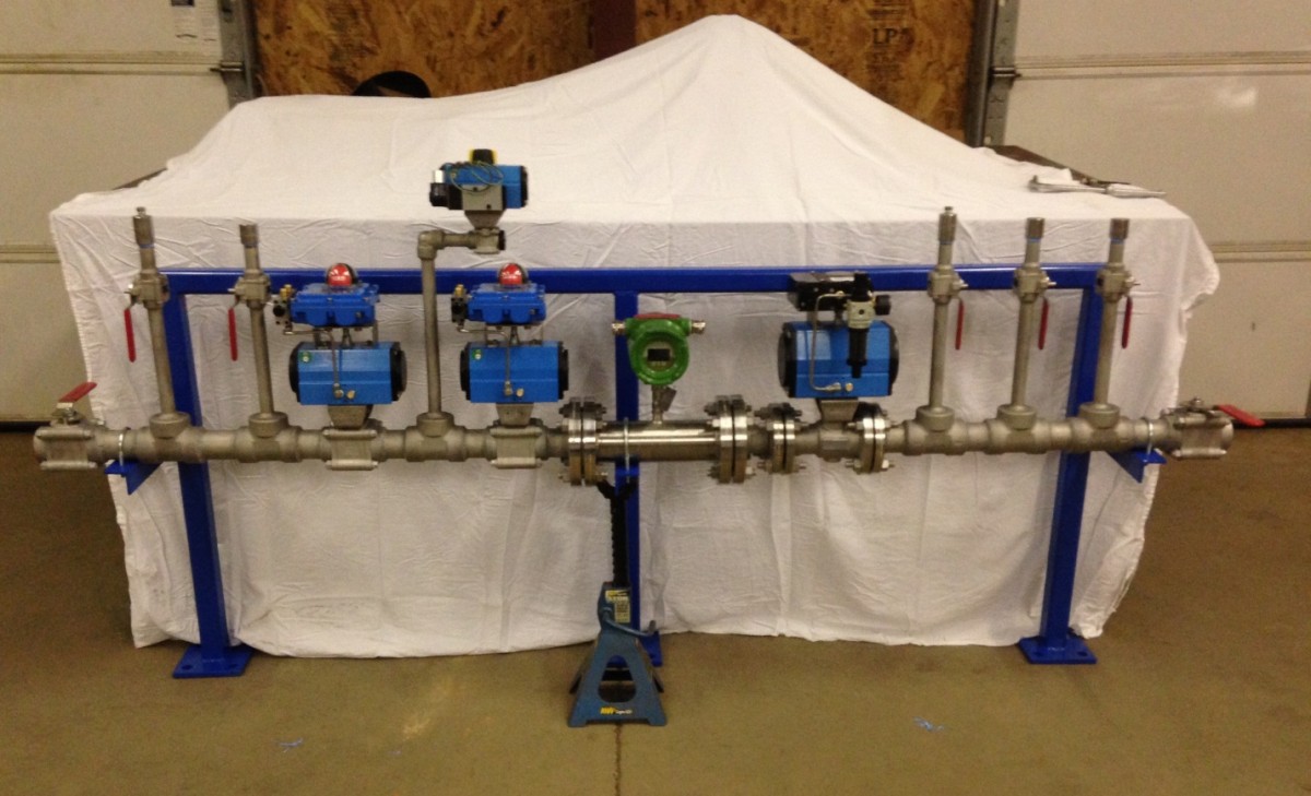 Gas Trains First Cut Design and Fabrication